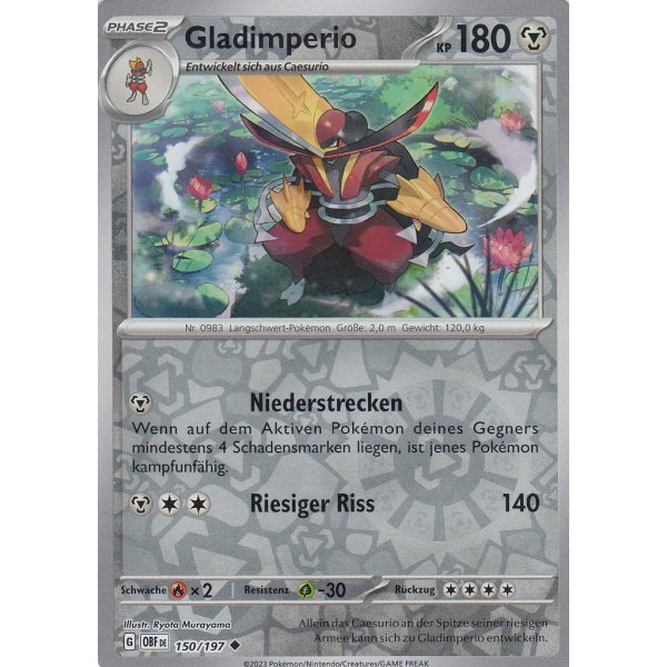 Gladimperio 150/197 REVERSE HOLO
