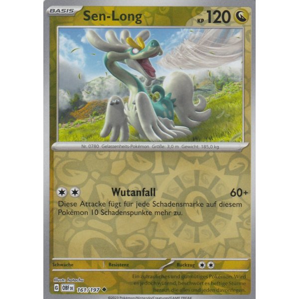 Sen-Long 161/197 REVERSE HOLO