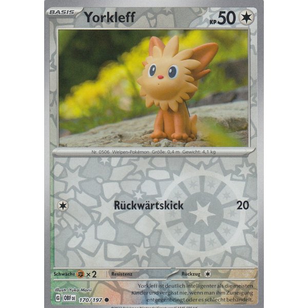 Yorkleff 170/197 REVERSE HOLO