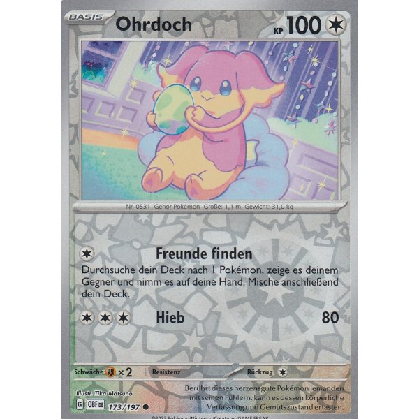 Ohrdoch 173/197 REVERSE HOLO