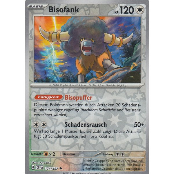 Bisofank 174/197 REVERSE HOLO