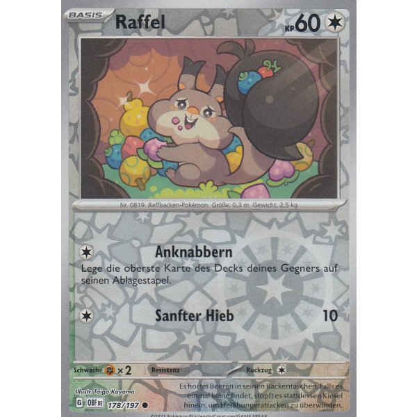 Raffel 178/197 REVERSE HOLO