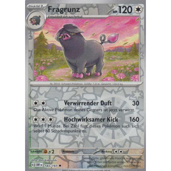 Fragrunz 183/197 REVERSE HOLO