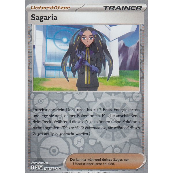 Sagaria 188/197 Holo REVERSE HOLO