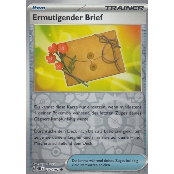 Ermutigender Brief 189/197 REVERSE HOLO