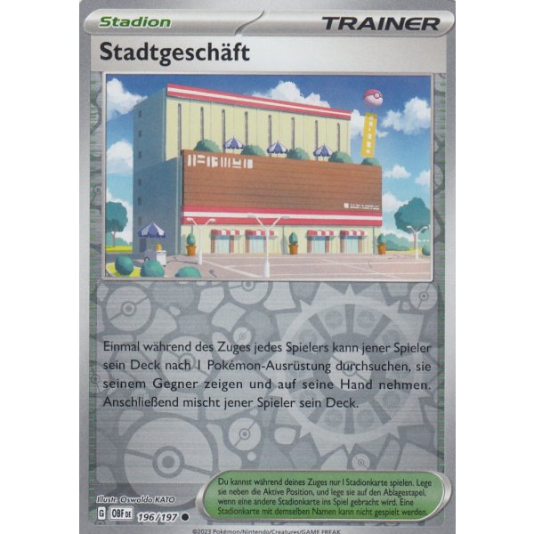 Stadtgesch&auml;ft 196/197 REVERSE HOLO