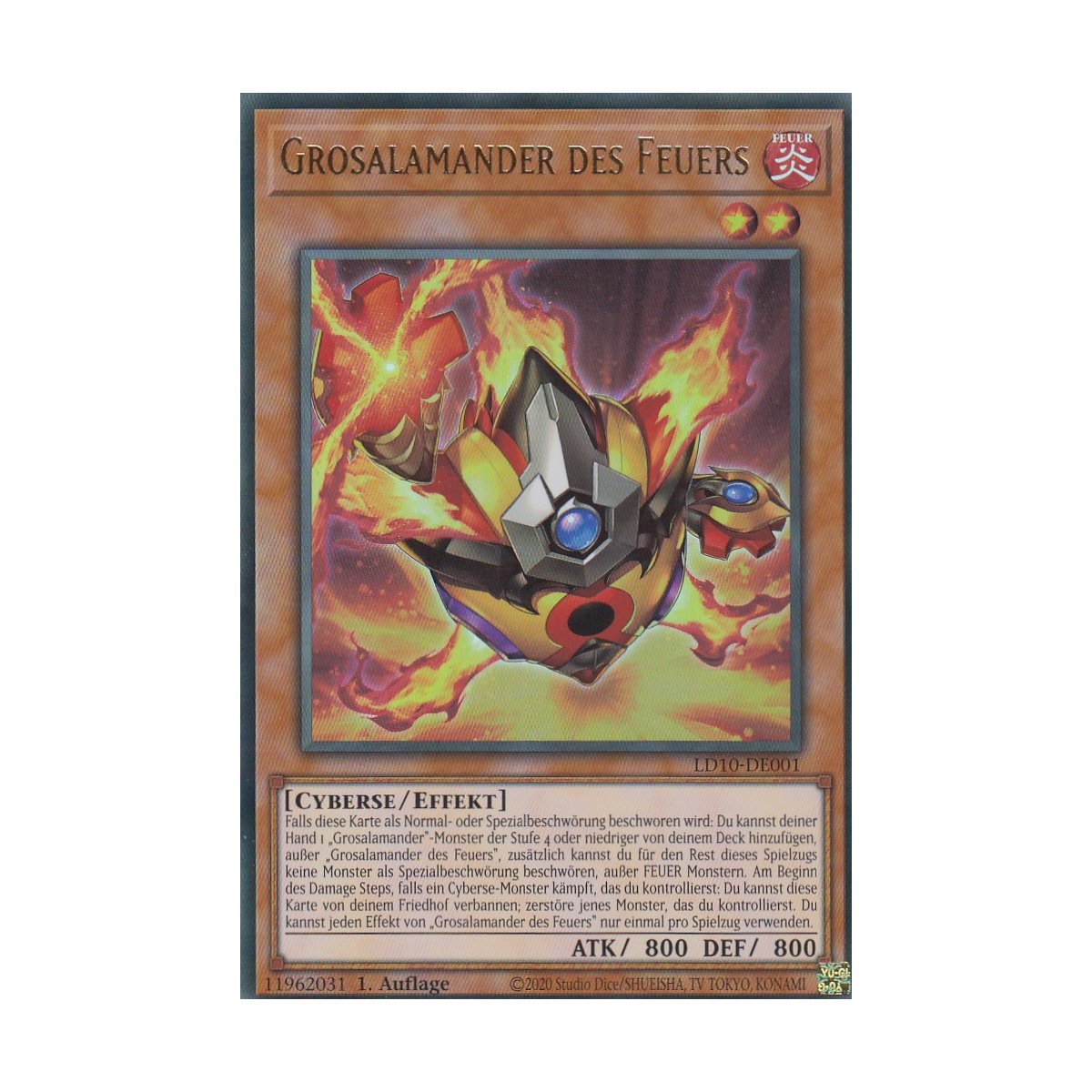 YU-GI-OH! Structure Deck „Die Könige Des Feuers Unlimited“ – Sammelkarten Fürs Trading Card Game