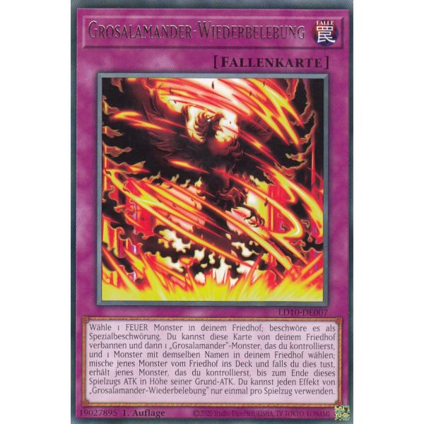 Grosalamander-Wiederbelebung LD10-DE007