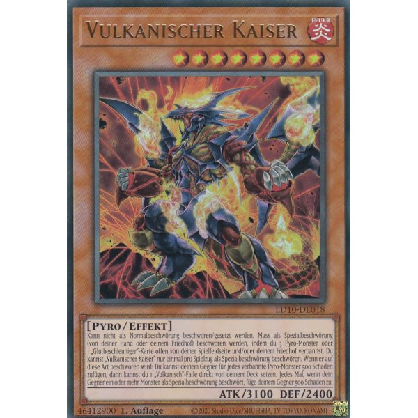Vulkanischer Kaiser LD10-DE018
