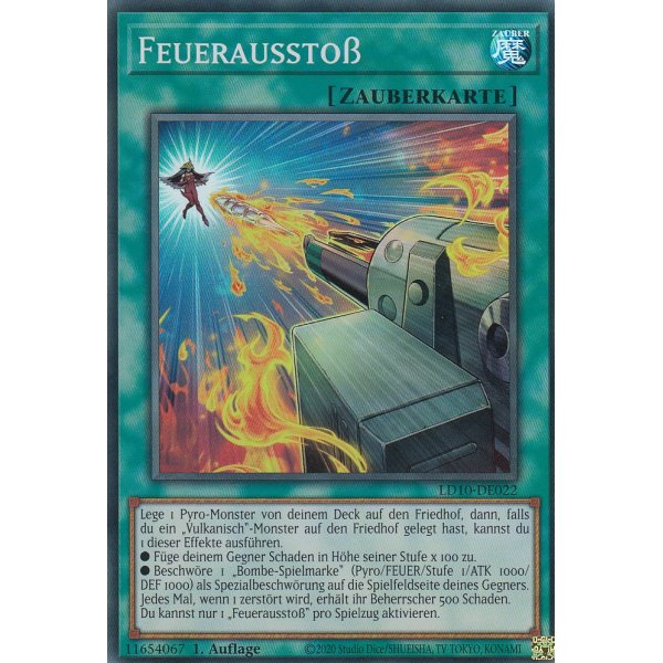 Feueraussto&szlig; LD10-DE022