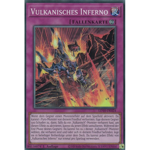 Vulkanisches Inferno LD10-DE024