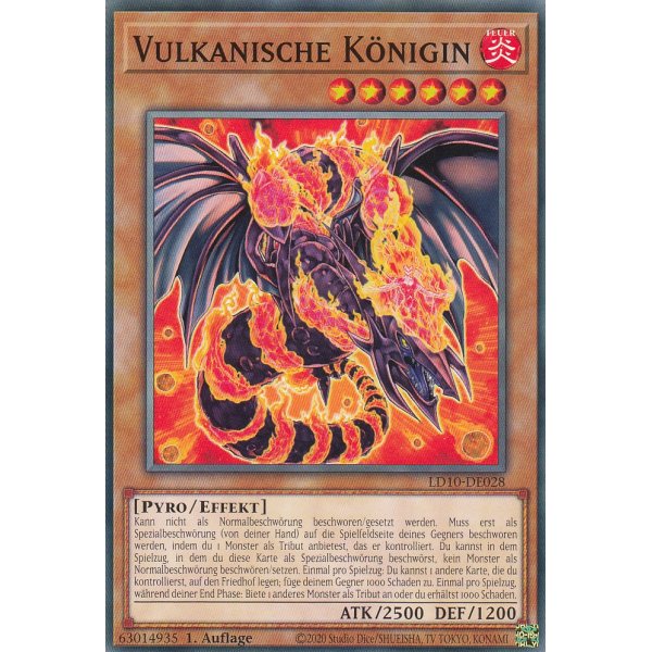 Vulkanische K&ouml;nigin LD10-DE028