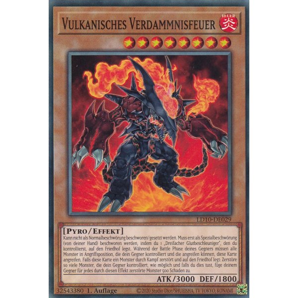 Vulkanisches Verdammnisfeuer LD10-DE029