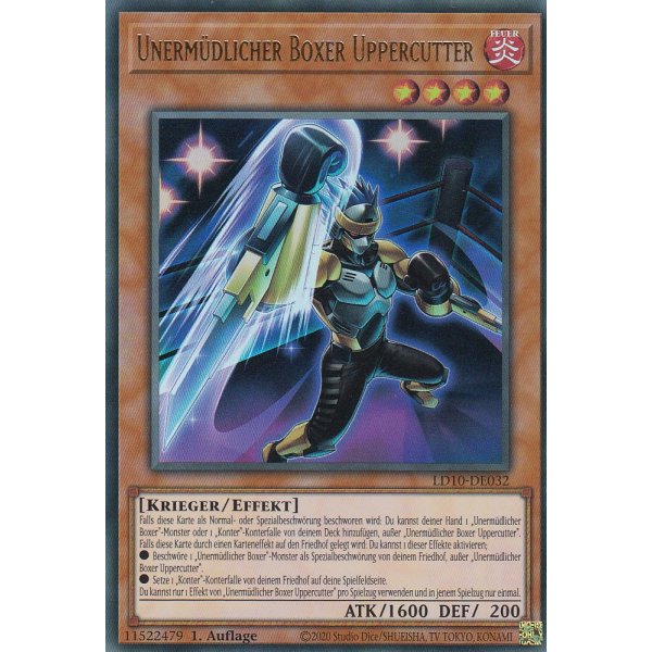 Unerm&uuml;dlicher Boxer Uppercutter LD10-DE032