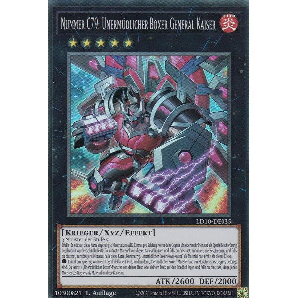 Nummer C79: Unerm&uuml;dlicher Boxer General Kaiser LD10-DE035