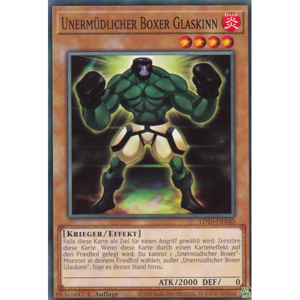 Unerm&uuml;dlicher Boxer Glaskinn LD10-DE040