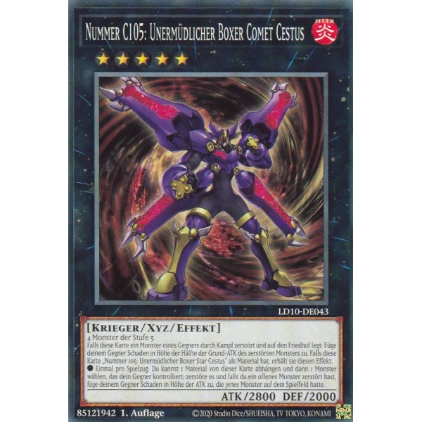 Nummer C105: Unerm&uuml;dlicher Boxer Comet Caestus LD10-DE043