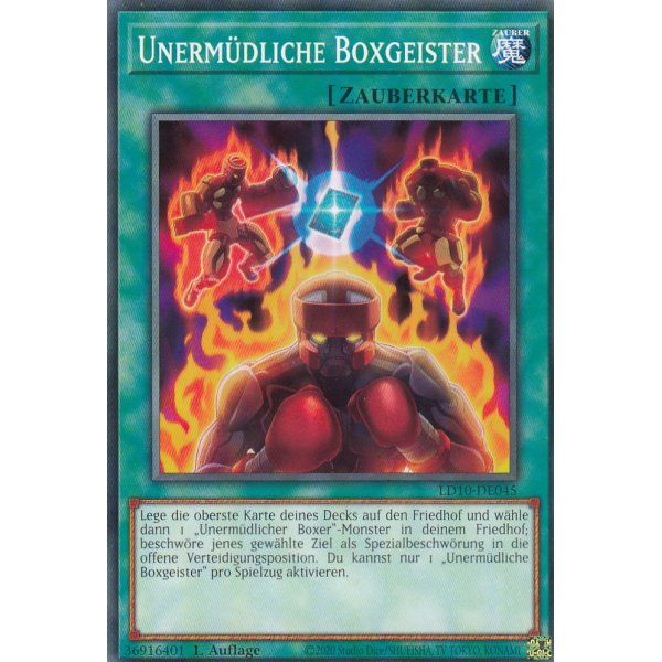 Unerm&uuml;dliche Boxgeister LD10-DE045