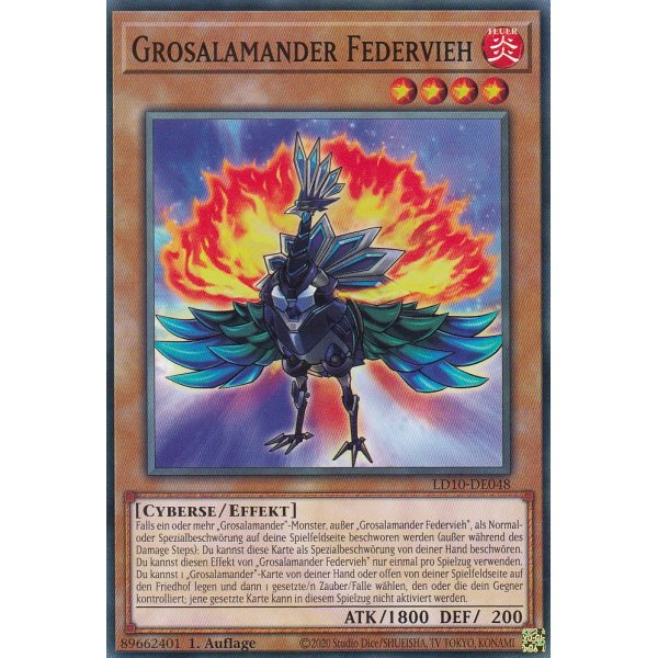 Grosalamander Federvieh LD10-DE048