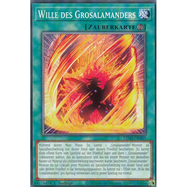 Wille des Grosalamanders LD10-DE049