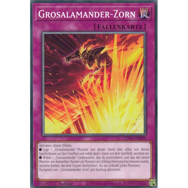 Grosalamander-Zorn LD10-DE050