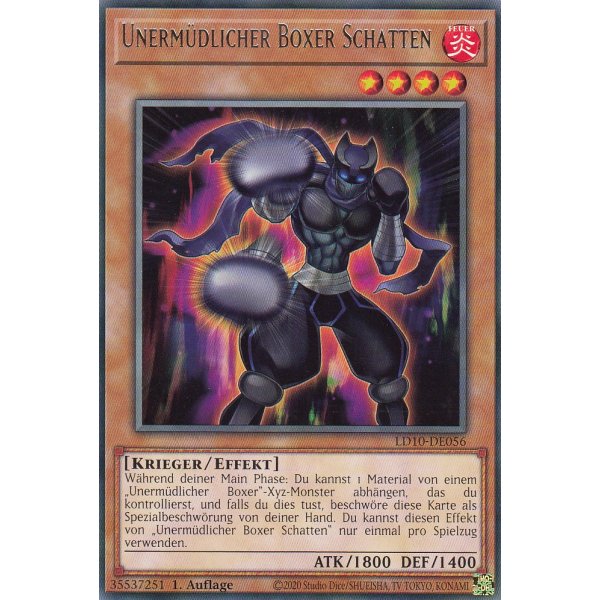 Unerm&uuml;dlicher Boxer Schatten LD10-DE056