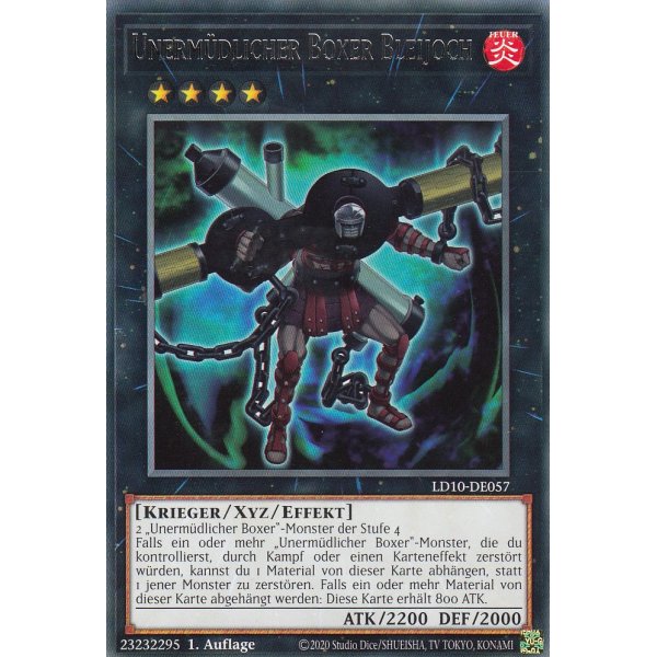 Unerm&uuml;dlicher Boxer Bleijoch LD10-DE057