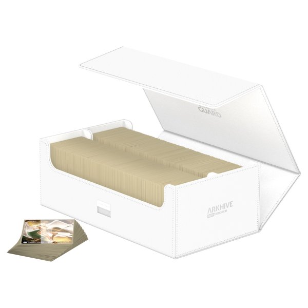 Ultimate Guard Arkhive 800+ XenoSkin Monocolor Wei&szlig;