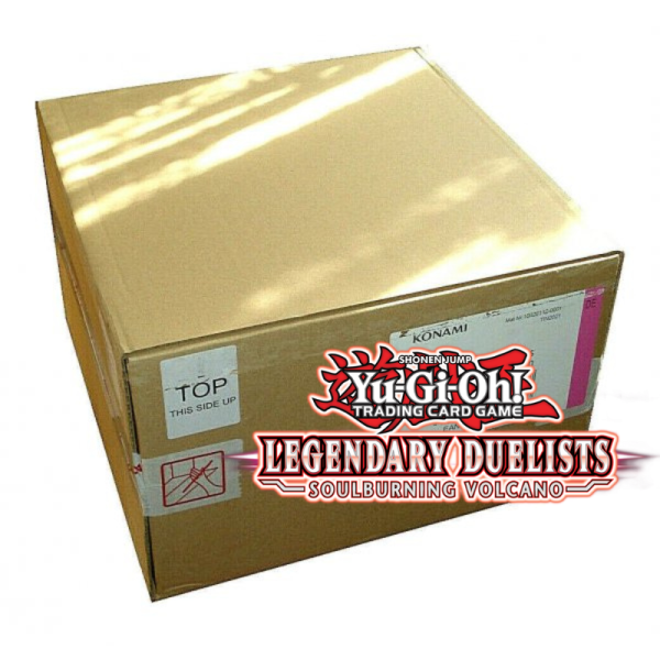 *SEALED CASE* Legendary Duelists: Soulburning Volcano (12x Displays) deutsch