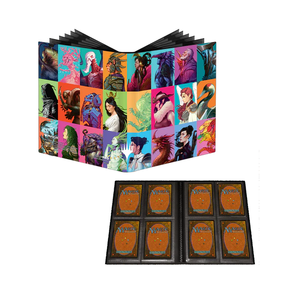 Magic Commander Masters Pro-Binder - Pop Artwork (4-Pocket f&uuml;r 160 Karten) von Ultra Pro