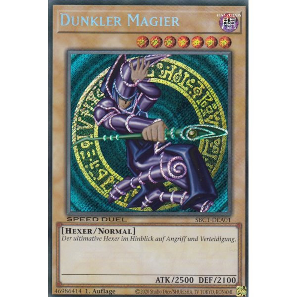 Dunkler Magier (Secret Rare) SBC1-DEA01-Secret-Rare