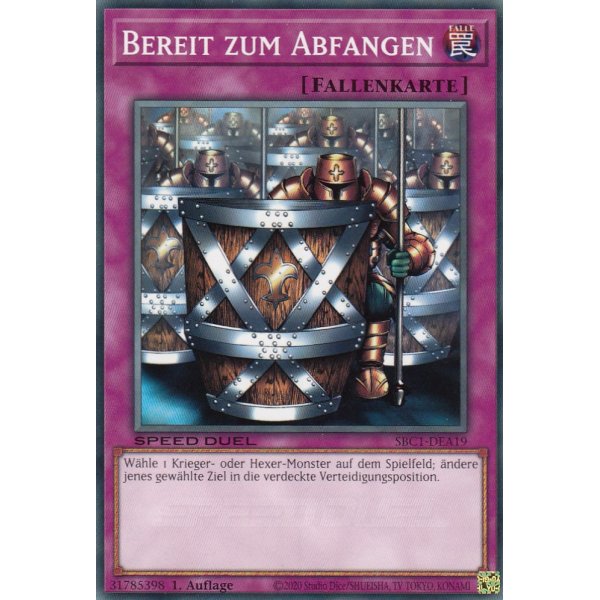 Bereit zum Abfangen SBC1-DEA19