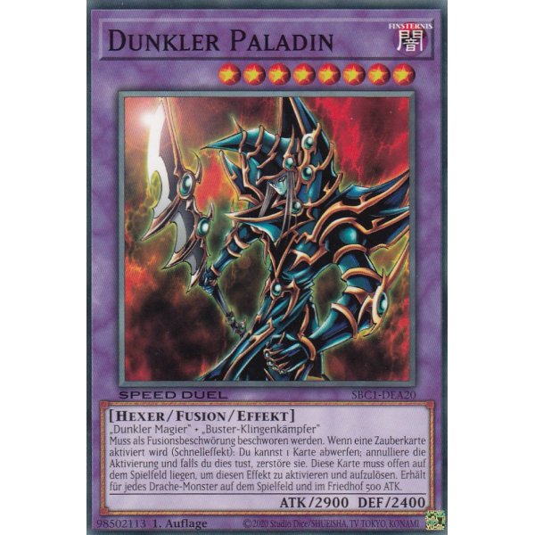 Dunkler Paladin SBC1-DEA20