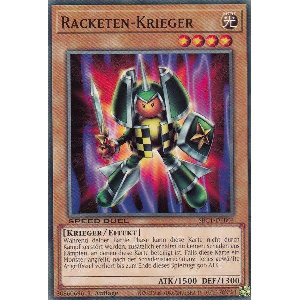 Racketen-Krieger SBC1-DEB04