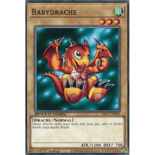 Babydrache SBC1-DEB09