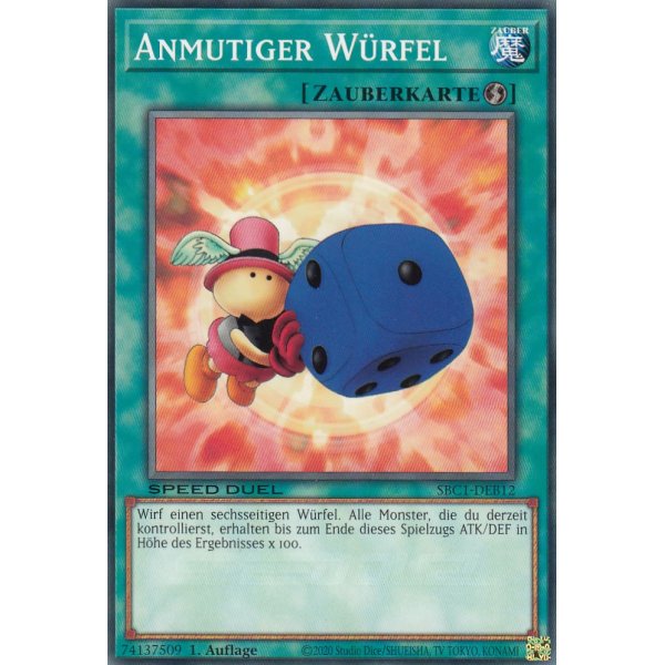 Anmutiger W&uuml;rfel SBC1-DEB12