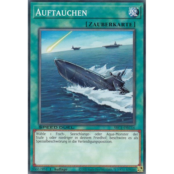 Auftauchen SBC1-DEC16