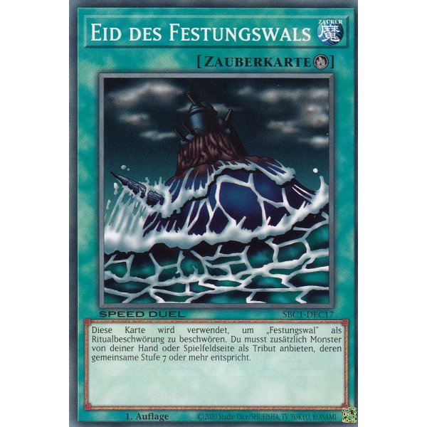 Eid des Festungswals SBC1-DEC17