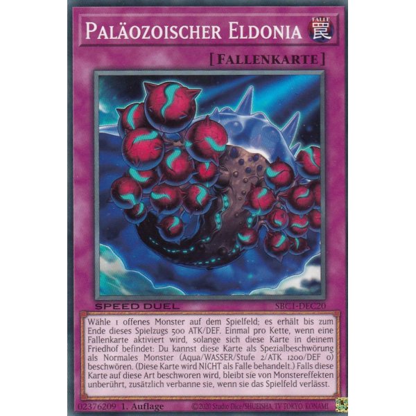 Pal&auml;ozoischer Eldonia SBC1-DEC20