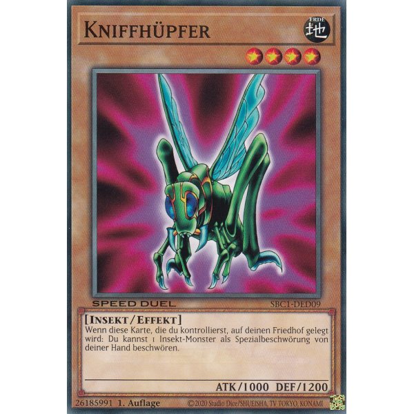 Kniffh&uuml;pfer SBC1-DED09