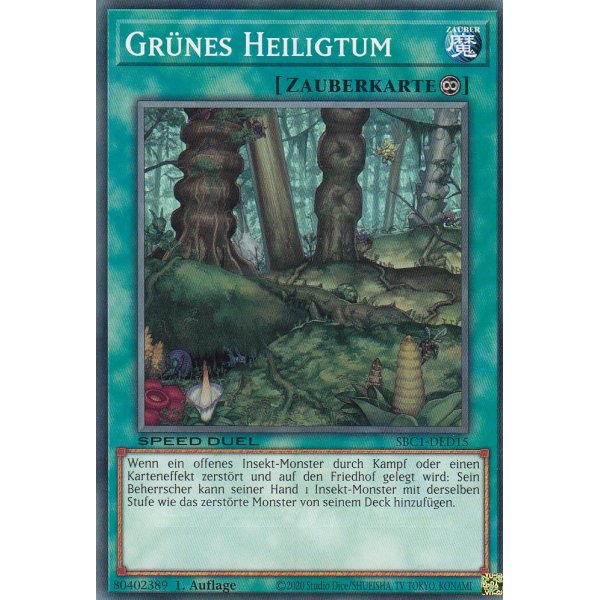 Gr&uuml;nes Heiligtum SBC1-DED15