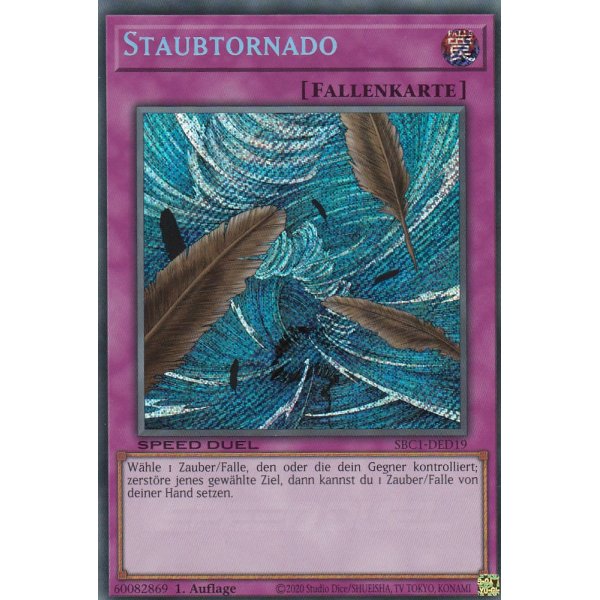 Staubtornado (Secret Rare) SBC1-DED19-Secret-Rare