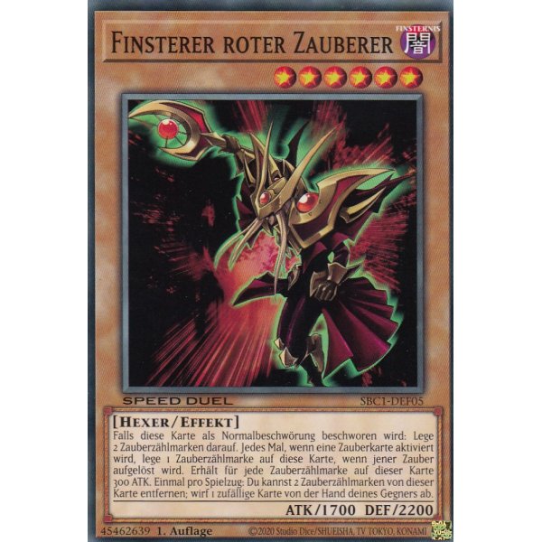 Finsterer roter Zauberer SBC1-DEF05