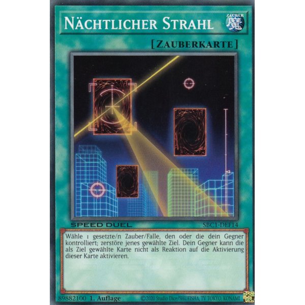 N&auml;chtlicher Strahl SBC1-DEF14