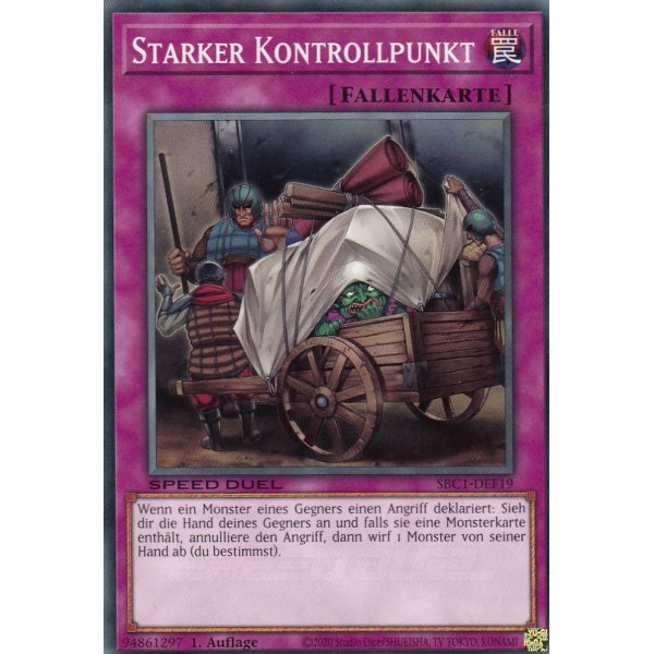 Starker Kontrollpunkt SBC1-DEF19