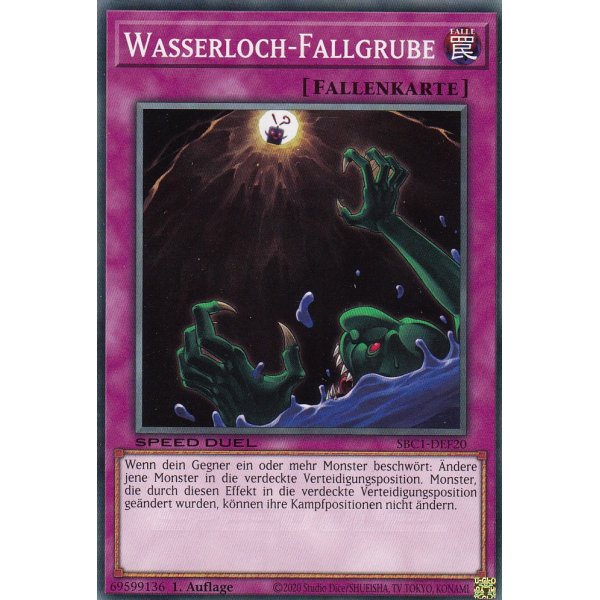 Wasserloch-Fallgrube SBC1-DEF20