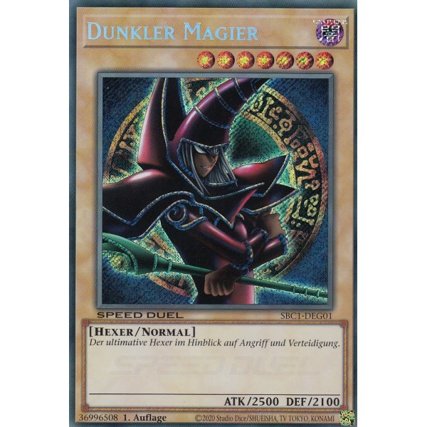 Dunkler Magier (Secret Rare) SBC1-DEG01-Secret-Rare