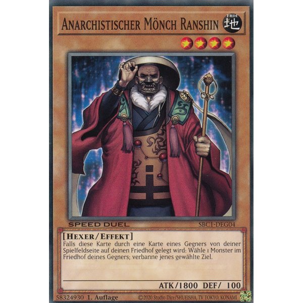 Anarchistischer M&ouml;nch Ranshin SBC1-DEG04