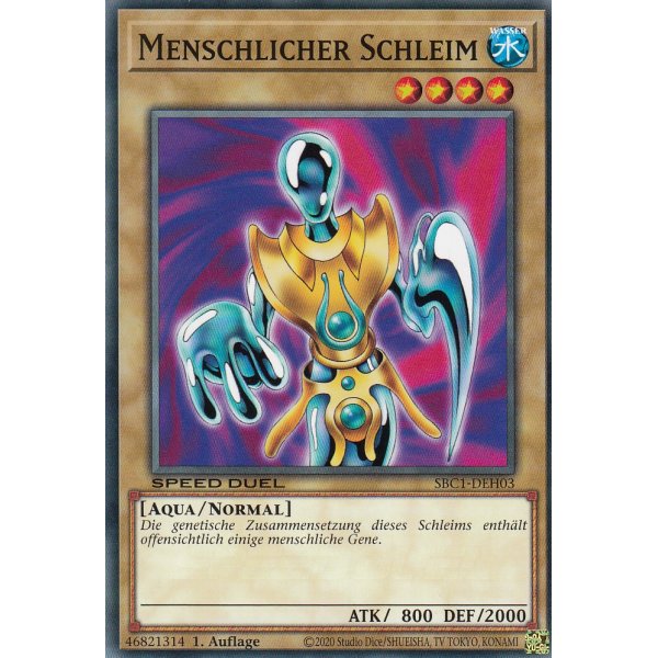Menschlicher Schleim SBC1-DEH03