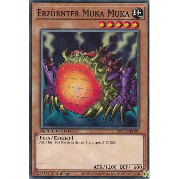 Erz&uuml;rnter Muka Muka SBC1-DEH07
